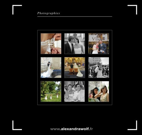 ALEXANDRA WOLF PHOTOGRAPHIE - Photographe mariage - 1 ALEXANDRA WOLF PHOTOGRAPHIE - Photographe mariage - 1
