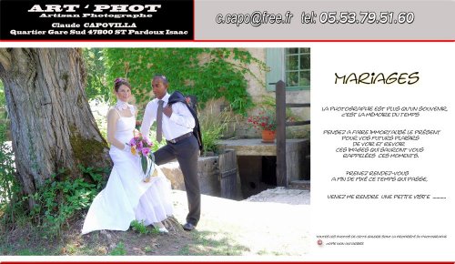Capovilla Claude - Photographe mariage - 1 Capovilla Claude - Photographe mariage - 1