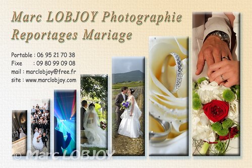Marc LOBJOY Photographie - Photographe mariage - 1 Marc LOBJOY Photographie - Photographe mariage - 1